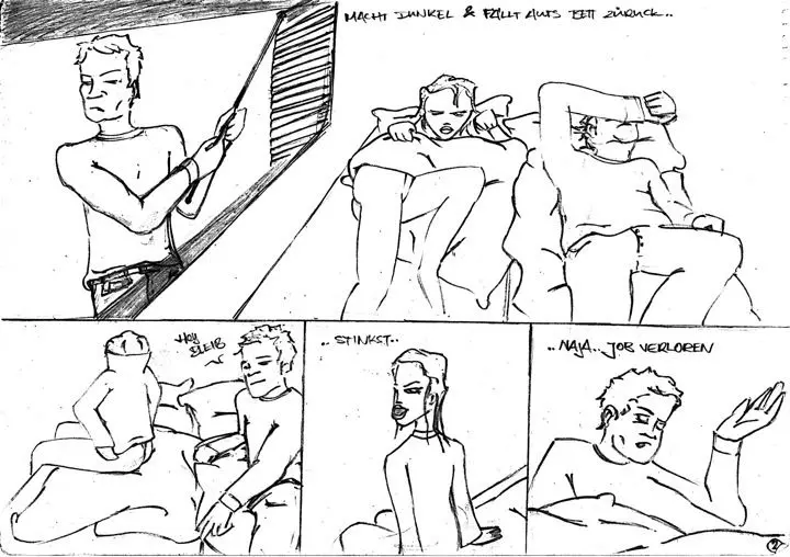 Storyboard Skizzen