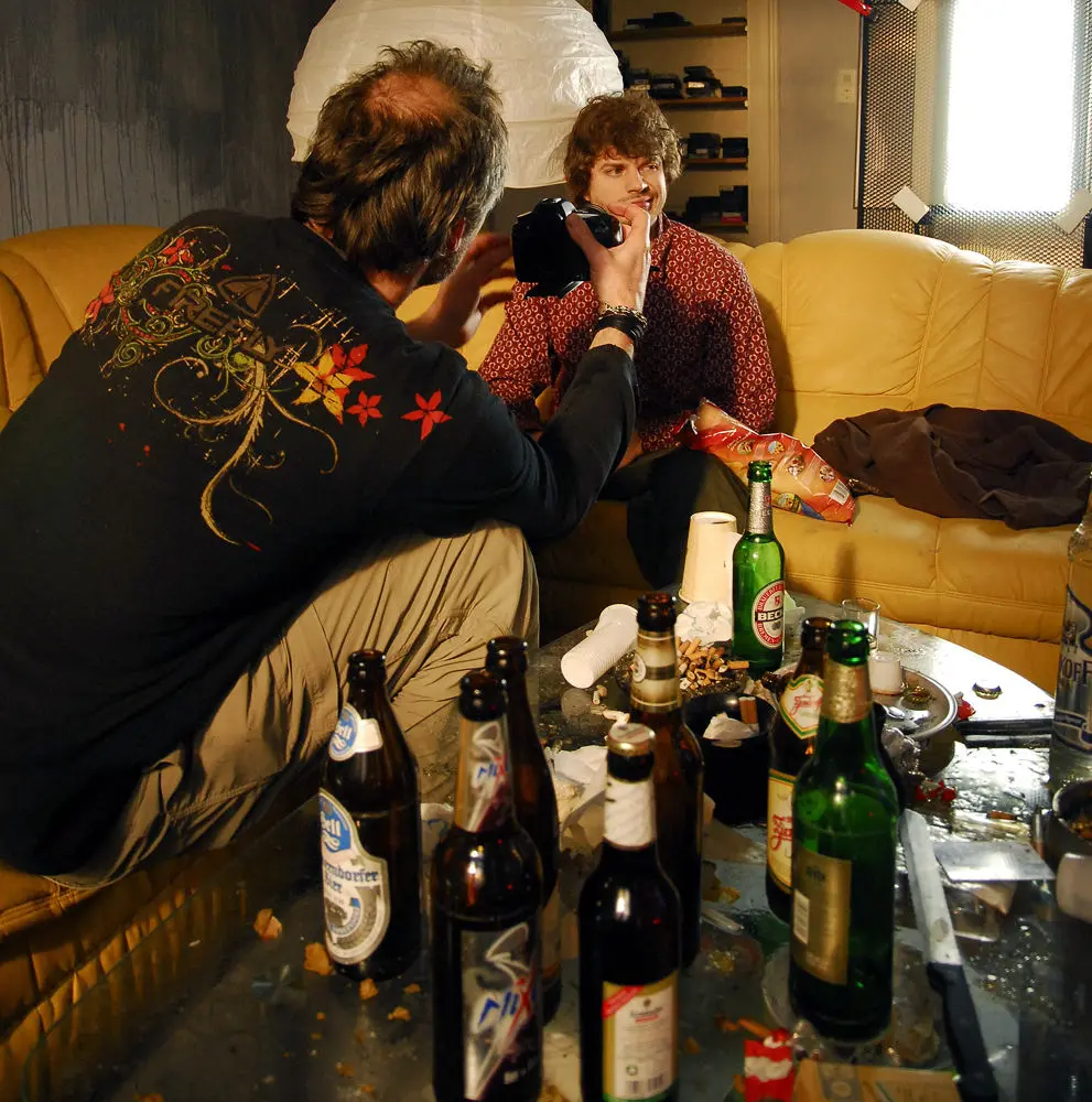 Fotos der Darsteller und Szenen vom Set